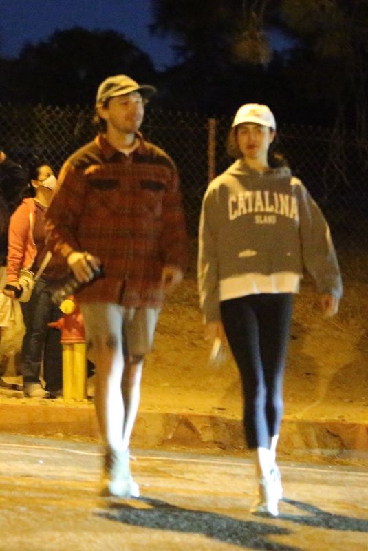 MARGARET QUALLEY and Shia LaBeouf Out Hiking in Pasadena 12/22/2020