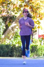 MARGARET QUALLEY and Shia LaBeouf Out Jogging in Pasadena 12/20/2020