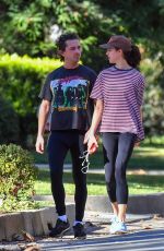 MARGARET QUALLEY and Shia LaBeouf Out Jogging in Pasadena 12/20/2020