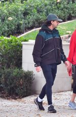 MARGARET QUALLEY and Shia LaBeouf Out Jogging in Pasadena 12/29/2020