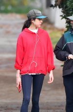 MARGARET QUALLEY and Shia LaBeouf Out Jogging in Pasadena 12/29/2020