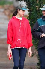 MARGARET QUALLEY and Shia LaBeouf Out Jogging in Pasadena 12/29/2020