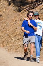 MARGARET QUALLEY and Shia LaBeouf Picking up Lunch at Stamp Foods in Los Feliz 12/26/2020