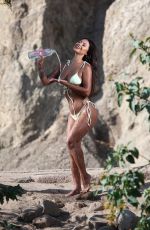 MARIA GOMEZ in Bikini for 138 Water in Malibu 12/30/2020