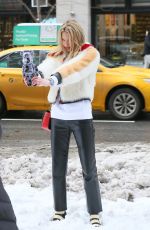 MARTA HUNT on the Set of a Photoshoot in New York 12/18/2020