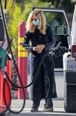 MEG RYAN at a Gas Station in Santa Monica 12/08/2020