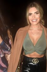 MEGAN BARTON HANSON and LATEYSHA GRACE Night Out in London 12/10/2020