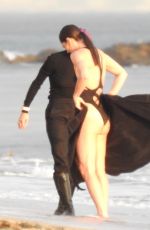 MEGAN RAPINOE and SUE BIRD Celebrates Engagement at a Beach in Malibu 12/07/2020