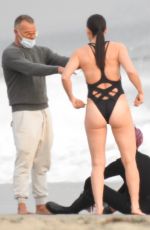 MEGAN RAPINOE and SUE BIRD Celebrates Engagement at a Beach in Malibu 12/07/2020