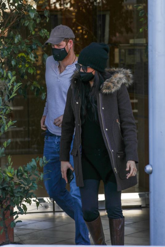 MEGHAN MARKLE and Prince Harry Out in Beverly Hills 12/20/2020