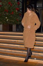 MICHELLE KEEGAN Leaves Corinthia Hotel in London 12/15/2020