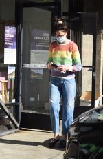 MICHELLE MONAGHAN Out and About in Los Angeles 12/02/2020