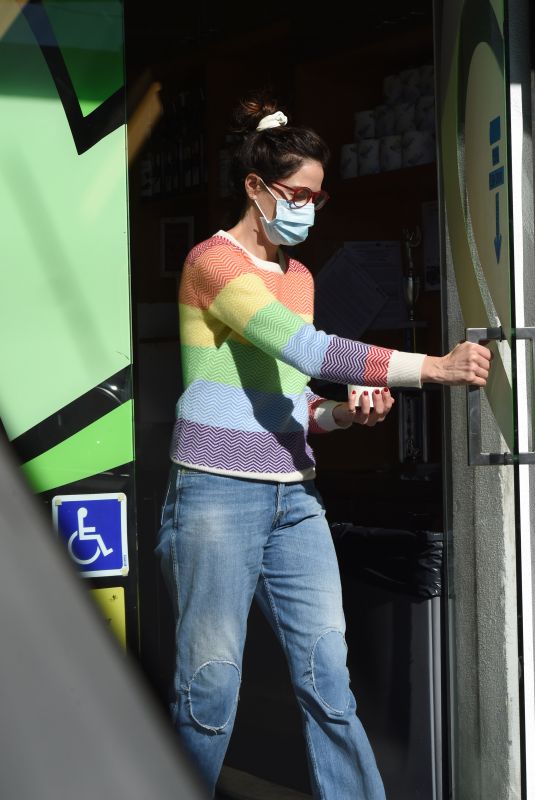 MICHELLE MONAGHAN Out and About in Los Angeles 12/02/2020