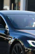 MICHELLE PFEIFFER Out Driving Her Tesla 11/30/2020