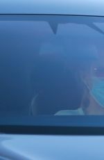 MICHELLE PFEIFFER Out Driving Her Tesla 11/30/2020