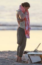 MICHELLE RODRIGUEZ in Bikini Surfing in Malibu 12/03/2020