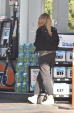 MISCHA BARTON at a Gas Station in Los Angeles 12/10/2020