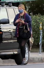 MISCHA BARTON at a Gas Station in Los Feliz 12/07/2020