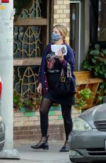 MISCHA BARTON at a Gas Station in Los Feliz 12/07/2020