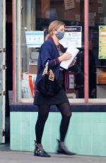 MISCHA BARTON at a Gas Station in Los Feliz 12/07/2020