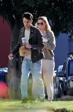 MISCHA BARTON Out and About in Los Feliz 12/30/2020
