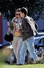 MISCHA BARTON Out and About in Los Feliz 12/30/2020