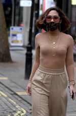 MYLEENE KLASS Arrives at Global Radio in London 12/22/2020