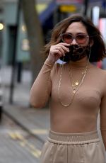 MYLEENE KLASS Arrives at Global Radio in London 12/22/2020