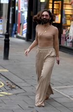 MYLEENE KLASS Arrives at Global Radio in London 12/22/2020