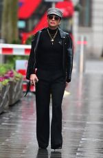 MYLEENE KLASS Arrives at Global Studios in London 12/21/2020
