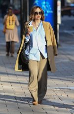 MYLEENE KLASS Arrives at Smooth FM in London 12/01/2020