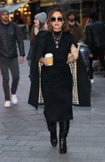 MYLEENE KLASS Arrives at Smooth Radio in London 12/05/2020