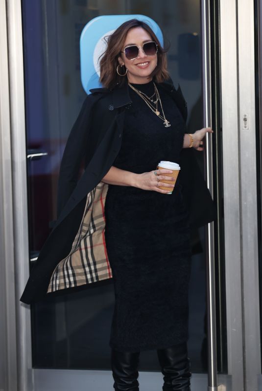 MYLEENE KLASS Arrives at Smooth Radio in London 12/05/2020