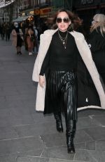 MYLEENE KLASS Arrives at Smooth Radio in London 12/12/2020