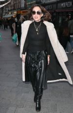 MYLEENE KLASS Arrives at Smooth Radio in London 12/12/2020