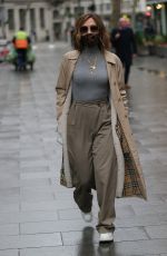 MYLEENE KLASS Arrives at Smooth Radio in London 12/14/2020