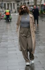 MYLEENE KLASS Arrives at Smooth Radio in London 12/14/2020