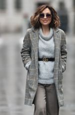 MYLEENE KLASS Arrives at Smooth Radio in London 12/27/2020