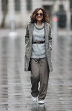 MYLEENE KLASS Arrives at Smooth Radio in London 12/27/2020