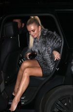 NADIYA BYCHKOVA Arrives at Celebrity All-stars Cabaret Show 12/04/2020