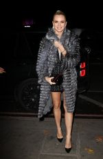 NADIYA BYCHKOVA Arrives at Celebrity All-stars Cabaret Show 12/04/2020