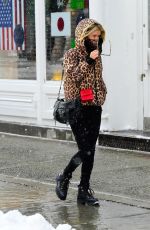 NICKY HILTON Out on a Snowy Morning in New York 12/19/2020