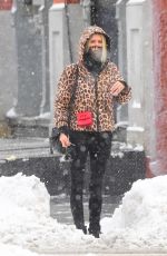 NICKY HILTON Out on a Snowy Morning in New York 12/19/2020