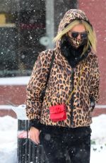 NICKY HILTON Out on a Snowy Morning in New York 12/19/2020