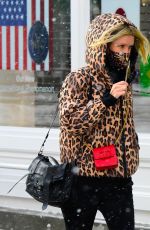 NICKY HILTON Out on a Snowy Morning in New York 12/19/2020