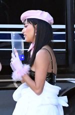 NICOLE SCHERZINGER on the Set of a Music Video in Miami 12/21/2020