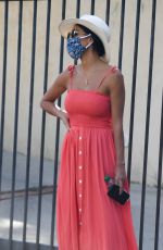 NICOLE SCHERZINGER Out for Lunch at Hotel Bel Air in Los Angeles 11/29/2020