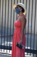 NICOLE SCHERZINGER Out for Lunch at Hotel Bel Air in Los Angeles 11/29/2020