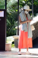 NICOLE SCHERZINGER Out for Lunch at Hotel Bel Air in Los Angeles 11/29/2020