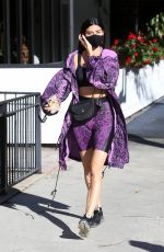 NICOLE WILLIAMS Leaves a Persian Eatery in Los Angeles 12/02/2020